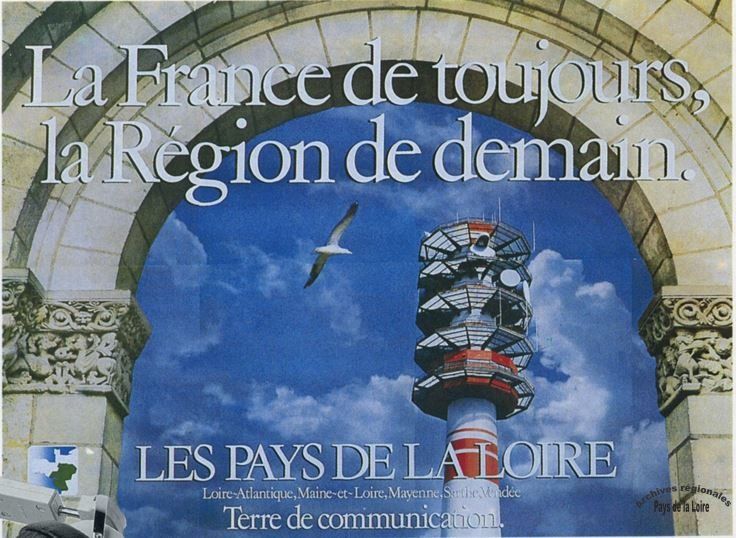 Campagne de communication "Bienvenue dans les Pays de la Loire" : visuels utilisés en 1984 et 1985
