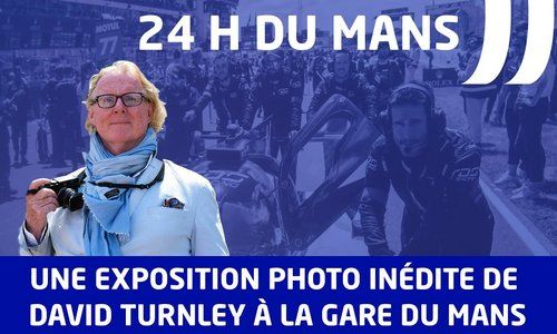 Une exposition photo pour célébrer le centenaire des 24H du Mans à la gare du Mans (72)