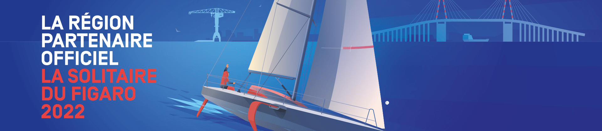 La Région partenaire officiel La Solitaire du Figaro 2022