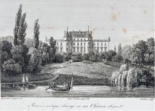 Planche présentant un jardin sauvage (1808).