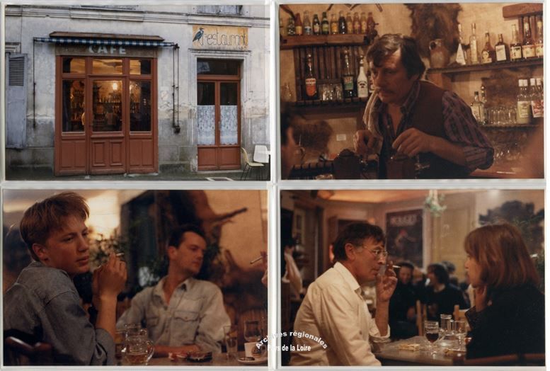 Photographies du tournage dans la Sarthe du court-métrage Bistrots de Pierrick Bourgault.