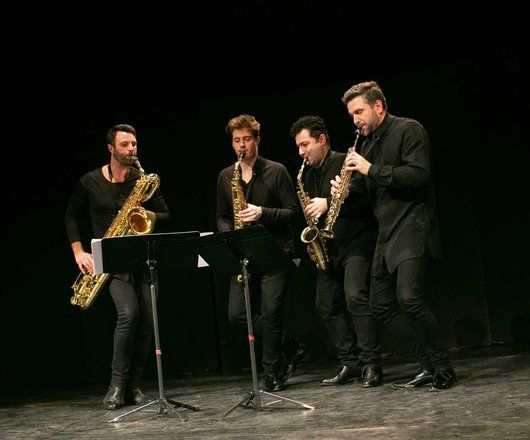 Quartet de saxophonistes