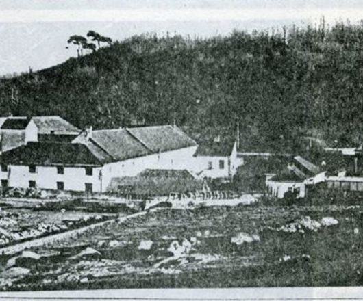 photo du centre de détention de Fontevraud en 1982