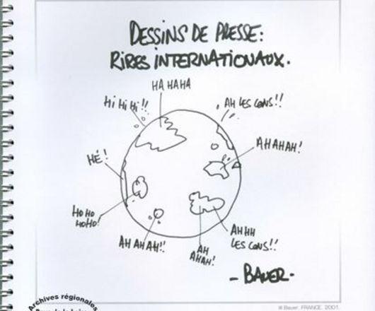 Dessin de presse RIDEP (2004).