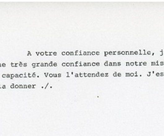 Discours Olivier Guichard (11 octobre 1974)