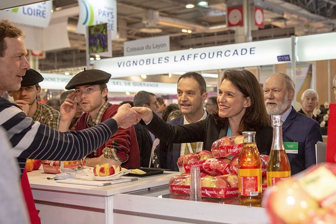 Christelle Morançais, Présidente du Conseil Régional des Pays de la Loire au Salon de l'agriculture