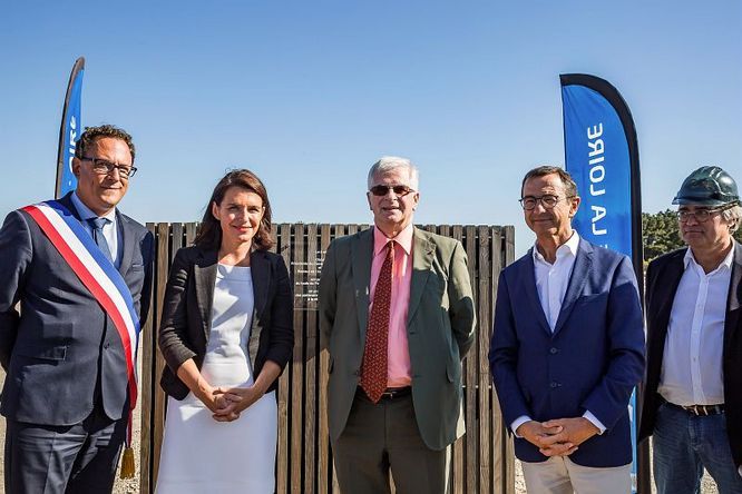 pose de la première pierre du futur lycée de Saint-Gilles-Croix-de-Vie