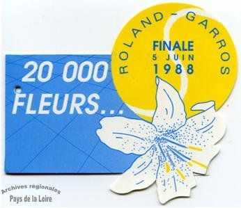 Support odorant, permettant de « découvrir le parfum » des Pays de la Loire en 1988.