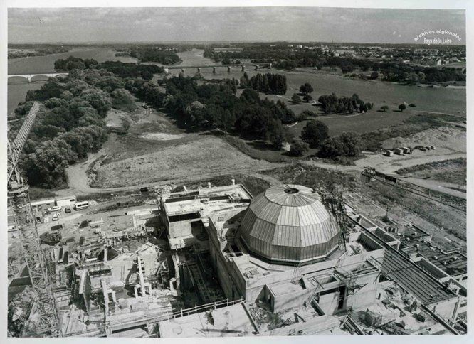 Extrait du Reportage photos du chantier de construction du bâtiment principal Immeuble Régional (planche 30) (1982-1986).