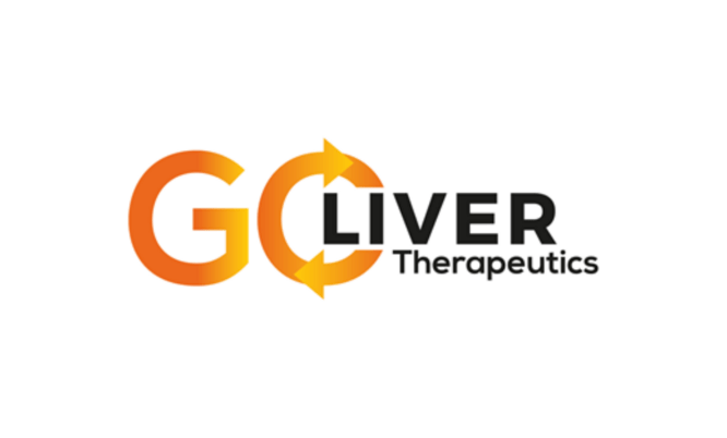 logo de la société Logo Go Liver Therapeutics - texte du nom de la société