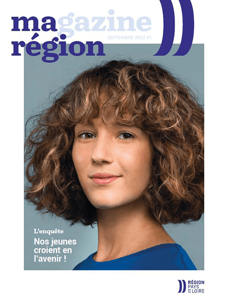 Magazine ma région. L'enquête Nos jeunes croient en l'avenir. Région Pays de la Loire