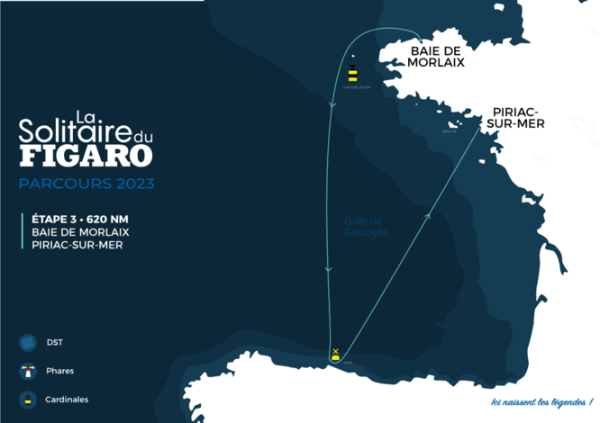 Parcours de la Solitaire 2023