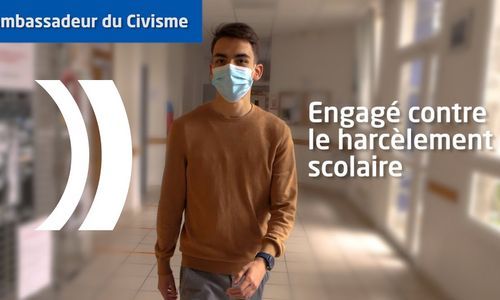 Un ambassadeur du civisme engagé contre le harcèlement scolaire