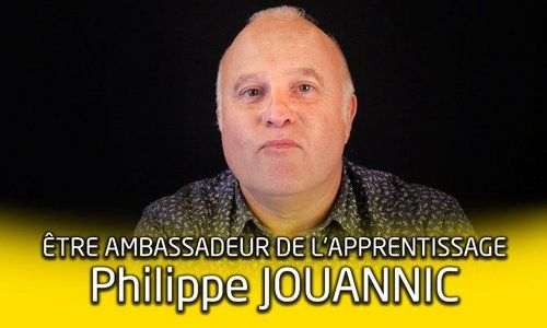 Portrait d'ambassadeur de l'apprentissage :  Philippe Jouannic