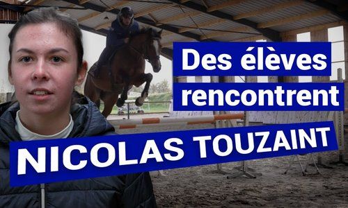 Rencontre avec le cavalier ligérien Nicolas Touzaint, médaillé olympique