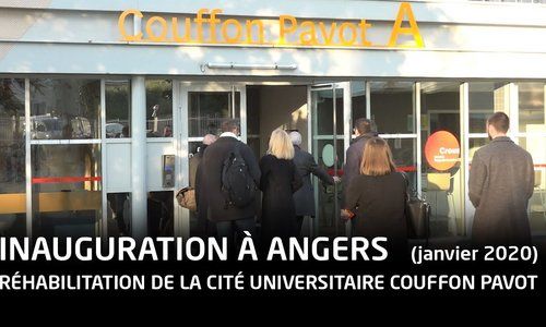 Angers : la cité universitaire Couffon-Pavot fait peau neuve