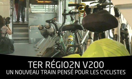 Nouveaux TER Régio2N V200 : jusqu'à 50 vélos par rame