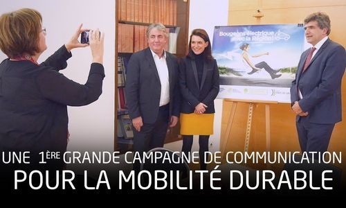 Première grande campagne de communication pour la mobilité durable