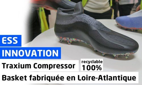 Traxium Compressor : la basket innovante, recyclée et recyclable, fabriquée en Loire-Atlantique