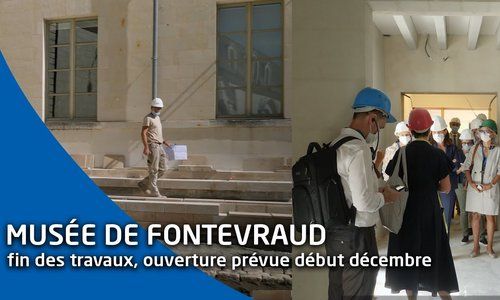 Visite du chantier du Futur Musée d’art moderne de Fontevraud
