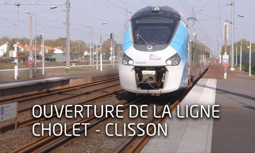 Fin des travaux sur la ligne TER Cholet - Clisson