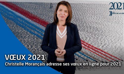 Christelle Morançais adresse ses vœux en ligne pour 2021