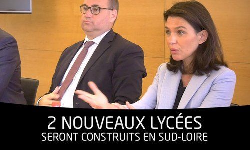 Christelle Morançais annonce la construction de 2 lycées en Sud Loire