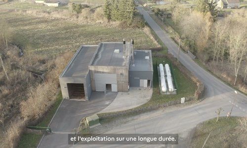 La commune sarthoise du Grand-Lucé s’est dotée d’un réseau de chaleur biomasse