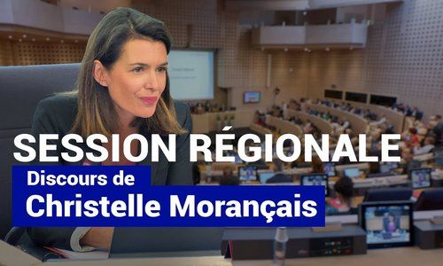Discours de Christelle Morançais : session régionale du 20 octobre 2022
