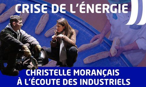 Crise de l'énergie : Christelle Morançais à la rencontre des industriels de la Région