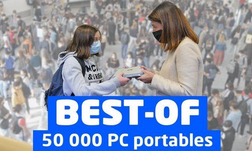 Best-of : la Région Pays de la Loire a remis 50 000 ordinateurs portables à la rentrée 2021-2022
