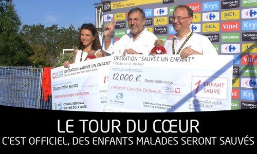 La Région remet un chèque de 12 000 euros à Mécénat Chirurgie Cardiaque