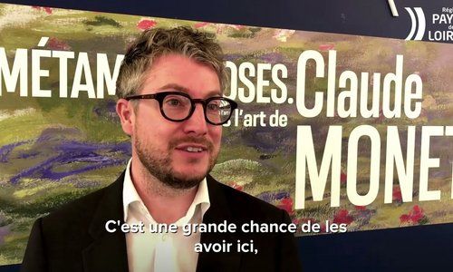 Exposition Métamorphoses de Claude Monet au musée de Fontevraud - Entretien avec Gatien Du Bois