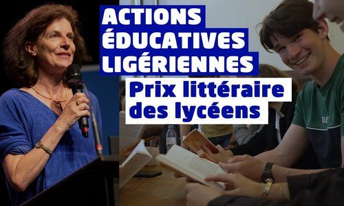 Actions éducatives ligériennes : l'auteure Rebecca Lighieri lauréate du prix littéraire des lycéens
