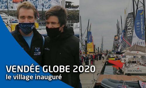 Le village du Vendée Globe 2020 inauguré