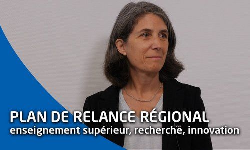 Stéphanie Houël explique comment le plan de relance régional soutient la Recherche et l'innovation