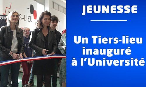 Christelle Morançais inaugure un Tiers-lieu à l'Université de Nantes
