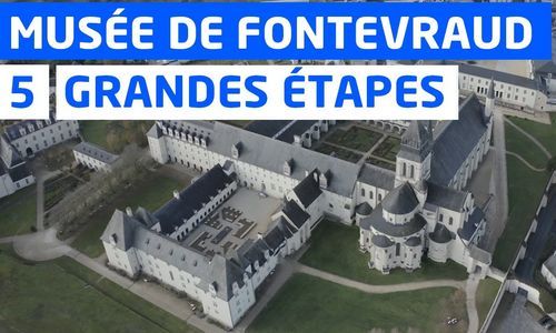 Les grandes étapes de l'ouverture du Musée d'Art moderne de Fontevraud