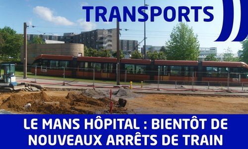 Visite de la future halte ferroviaire du Mans Hôpital (72)