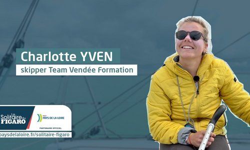 Solitaire du Figaro 2021 : interview de Charlotte Yven, skipper Team Vendée Formation