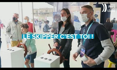 A Saint-Nazaire (44), la Région vous accueille sur son stand de la Solitaire du Figaro