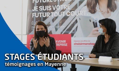 Campagne régionale de stages étudiants (conférence de presse en Mayenne)