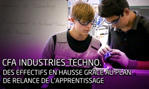 Visite du CFA Pôle formations des industries technologiques (La Roche -sur-Yon)