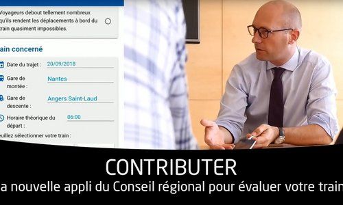 ContribuTER : la nouvelle appli du Conseil régional pour évaluer votre train