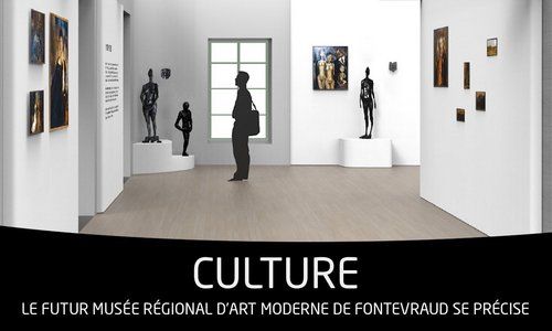 Le futur musée régional d'art moderne de Fontevraud se précise