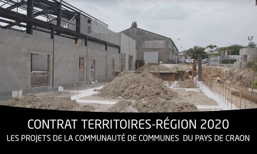 La Région signe le CTR 2020 de la Communauté de Communes du Pays de Craon (53)