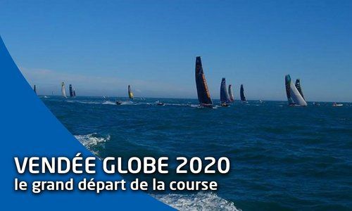 Départ du Vendée Globe 2020