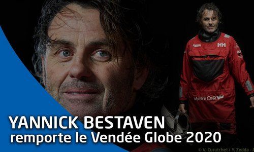 🏆 Réaction de Yannick Bestaven : vainqueur du Vendée Globe 2020