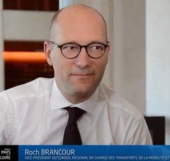 Roch Brancour, vice-président de la Région des Pays de la Loire en charge des Transports, des mobilités et des infrastructures 