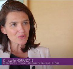 Christelle Morançais, présidente de la Région des Pays de la Loire, interviewée